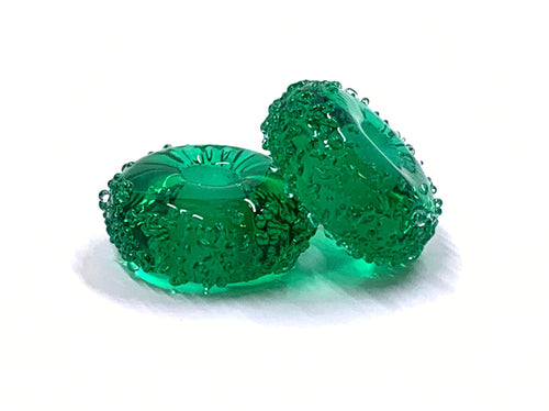 Emerald Green Sugar Donuts