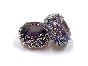 Sugar Donuts - Purple with Metallic Lustre