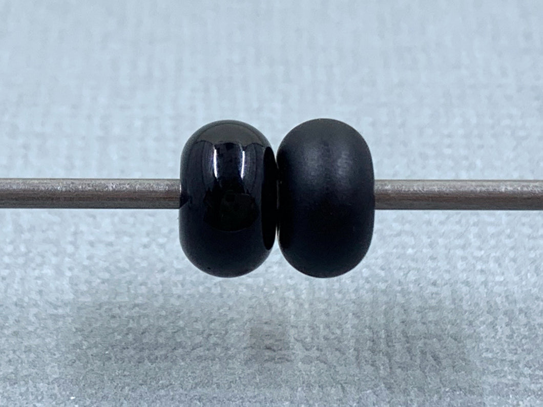 Black Spacer Beads