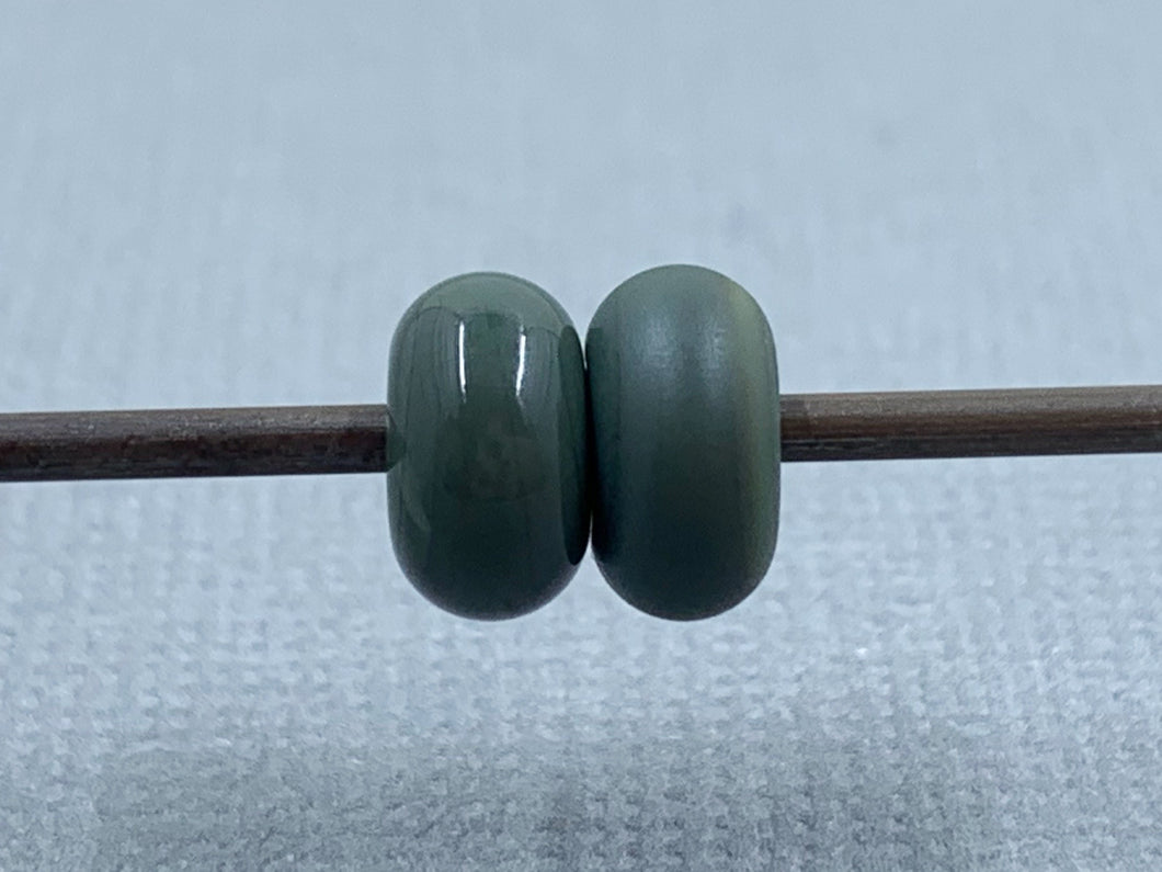 Olive Spacer Beads