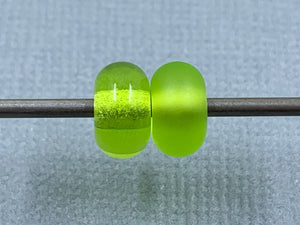 Light Grass Green Spacer Beads