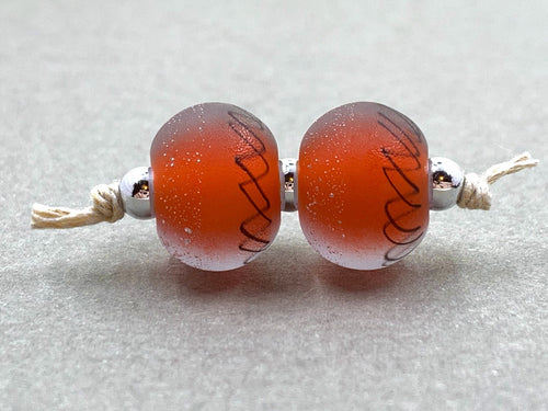 Orange Glow Beads