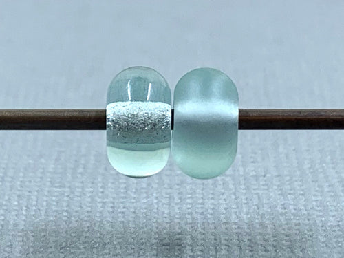 Light Aqua Spacer Beads