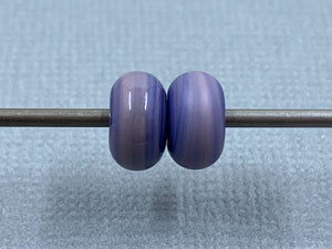 Streaky Purple Spacer Beads