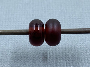 Dark Topaz Spacer Beads