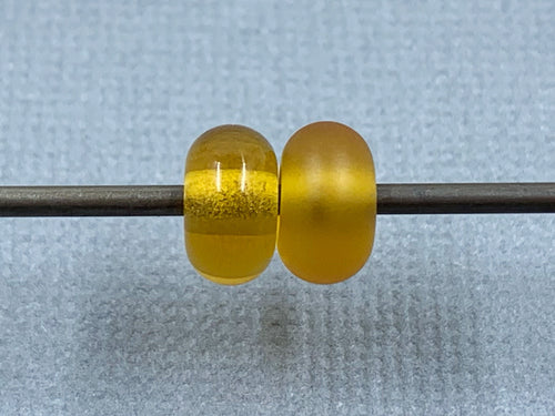 Light Topaz Spacer Beads