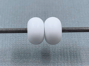 White Spacer Beads